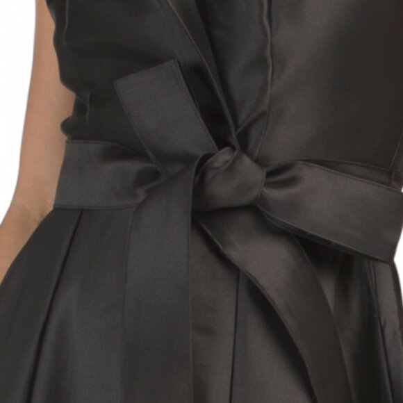 RENE BY RENE RUIZ Sleeveless Trench Gown With Tie Waist - Picture 3 of 3